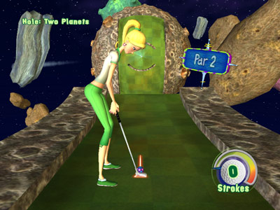 3D Ultra Mini Golf Adventures -- Two Planets