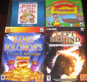 Jesus Wants All Of Me, Charlie Church Mouse, King Solomon's Trivia Challenge, Left Behind 3