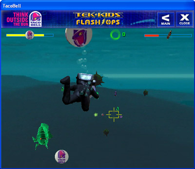 Tek-Kids Flash-Ops: Mission: Aqua Zone gameplay