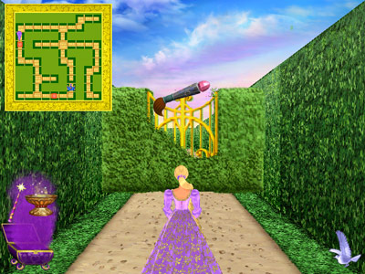 Barbie as Rapunzel -- Maze magic