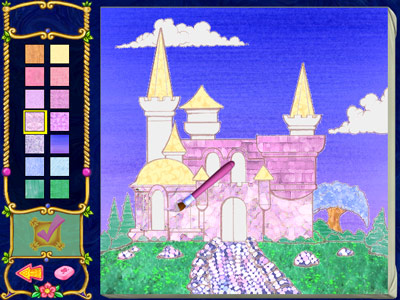 barbie castle game