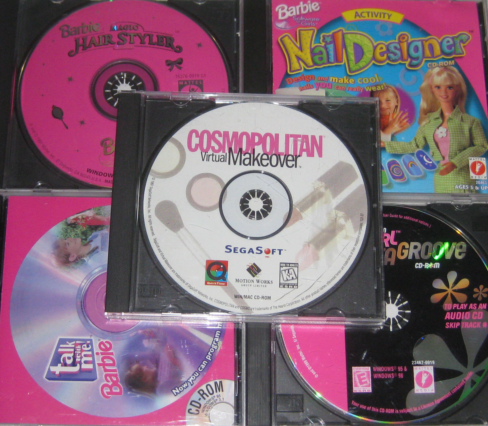 old barbie pc games