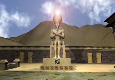 Beyond Time -- Blinding Statue