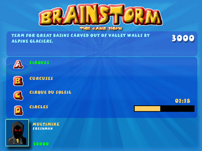 Brainstorm: The Game Show