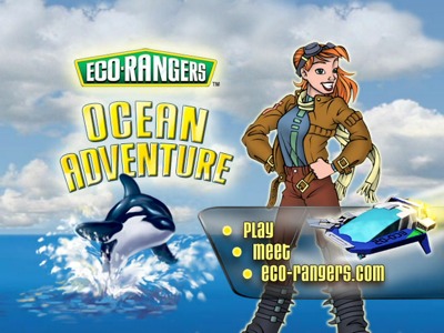 Eco-Rangers Ocean Adventure -- title screen