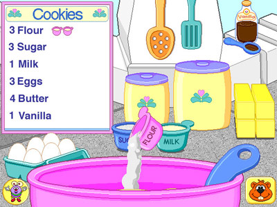 Fisher-Price: Learning In Toyland– Cookie baking game