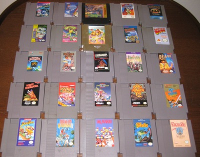 NES cartridge lot #1