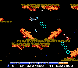 Gradius -- Space heads