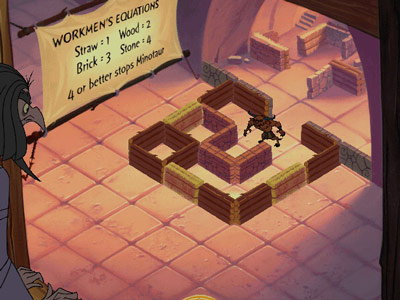 Hades Challenge -- Minotaur Maze Puzzle