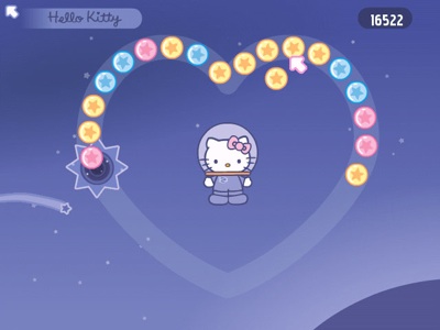 Hello Kitty Bubblegum Girlfriends -- Sky Bubble Popper