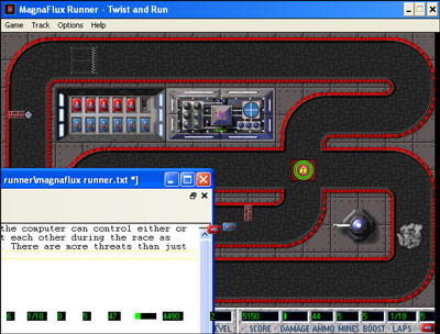 MagnFlux Runner — Boundary bug