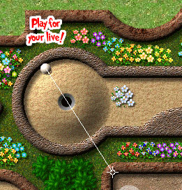 Minigolf -- Play or die