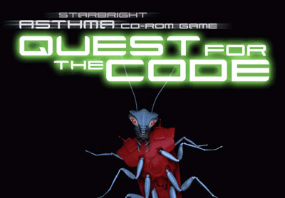 Quest For The Code -- Title screen