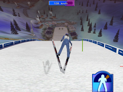 Ski Jumping 2004 -- Actual Jump