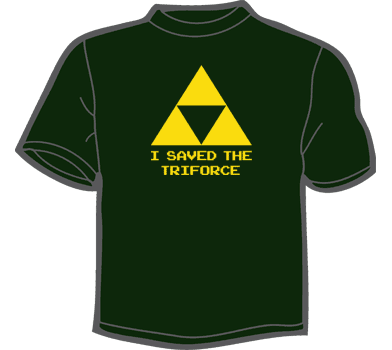 I Saved The Triforce T-shirt