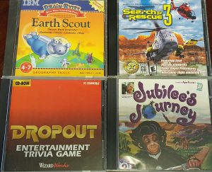 Earth Scout; Search & Rescue 3; Dropout Entertainment Trivia Game; Jubilee's Journey