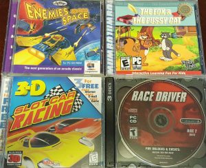 Enemies From Space; The Fox and the Pussy Cat; Slot Car Racing; Race Driver