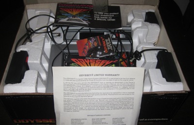 Contents of Odyssey box